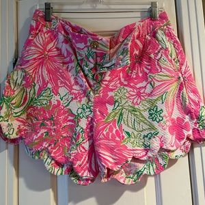 Lily Pulitzer scalloped shorts